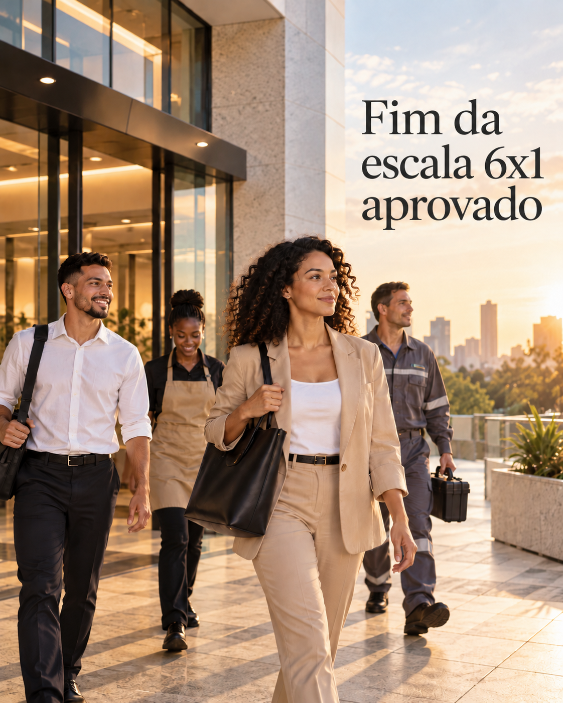 Fim da escala 6x1 aprovado em 2026: mudanças na jornada e nos dias de descanso dos trabalhadores.